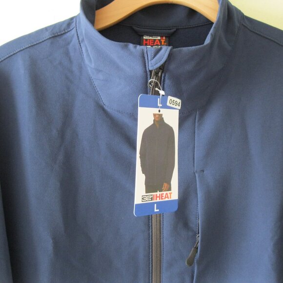 32 Degrees Men’s Full Zip Lightweight Wind breaker Jogger Jacket , Blue, Size L - Picture 7 of 15